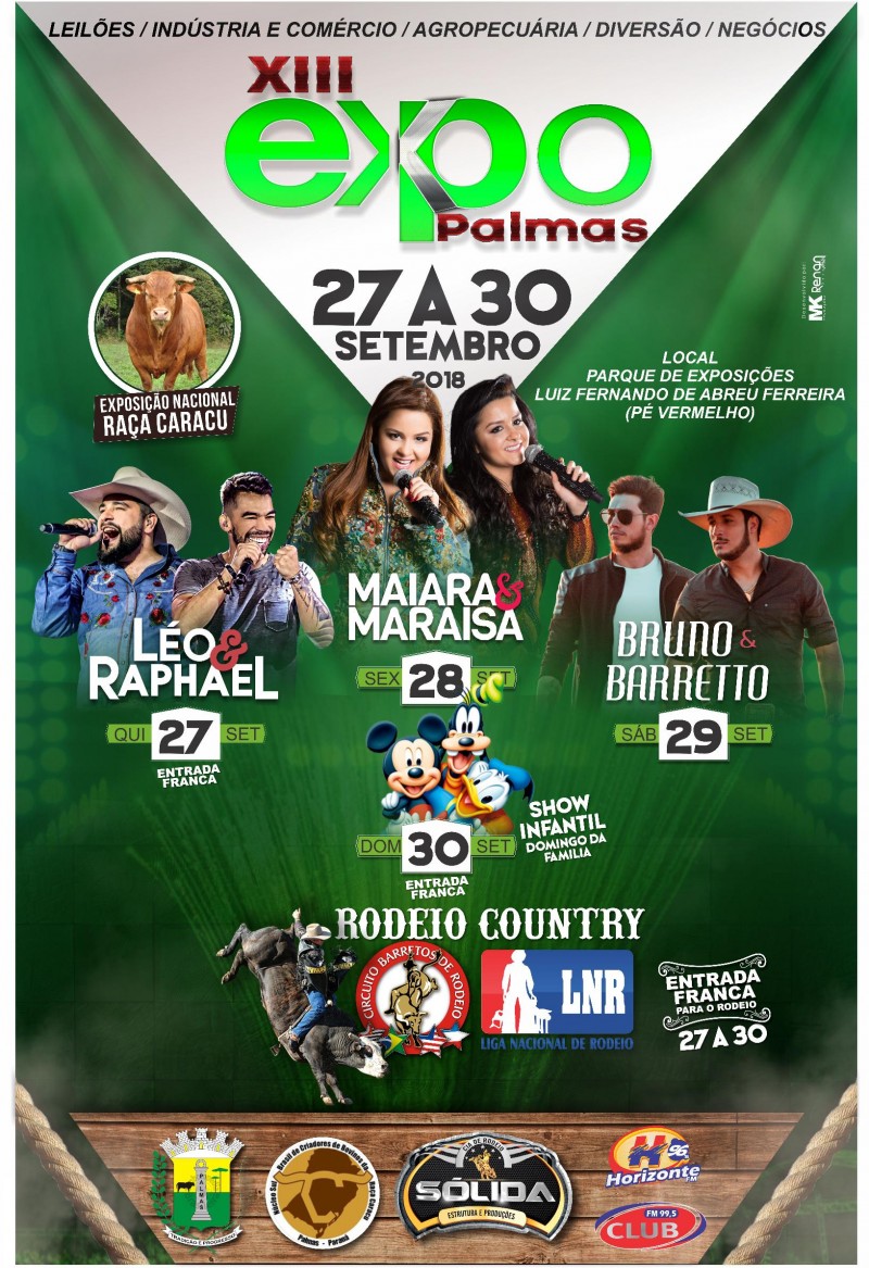Vem ai... Expopalmas 2018 confira o vídeo.