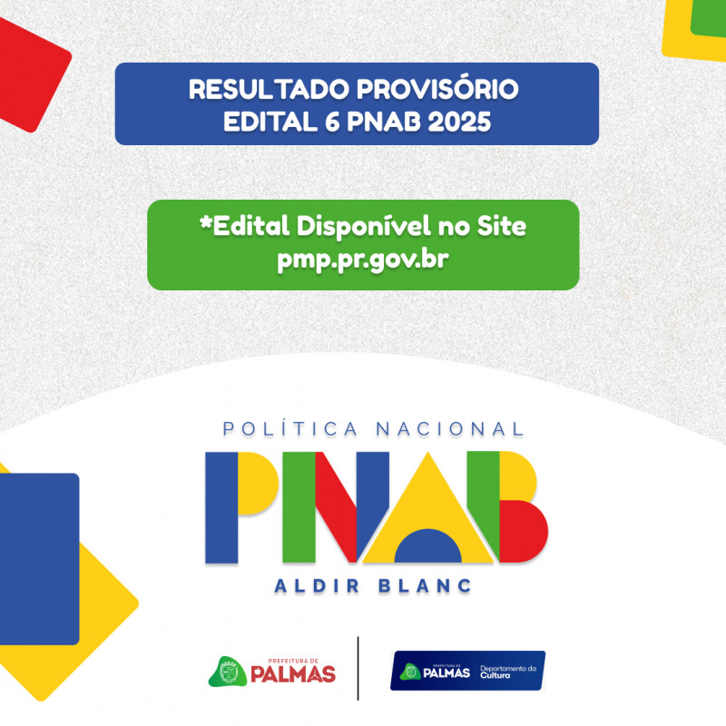 Resultado Provisório do Edital PNAB 6/2025