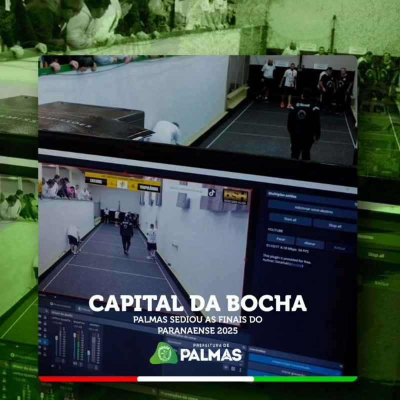 Palmas, Capital Da Bocha!