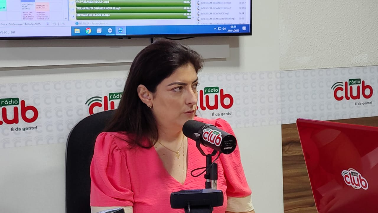 Secretária Paula Langaro apresenta programação da Carreta da Saúde da Mulher 
