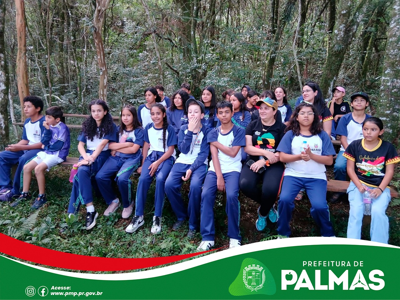 Alunos participam de ação de conscientização pelo Dia Mundial da Água em Pa