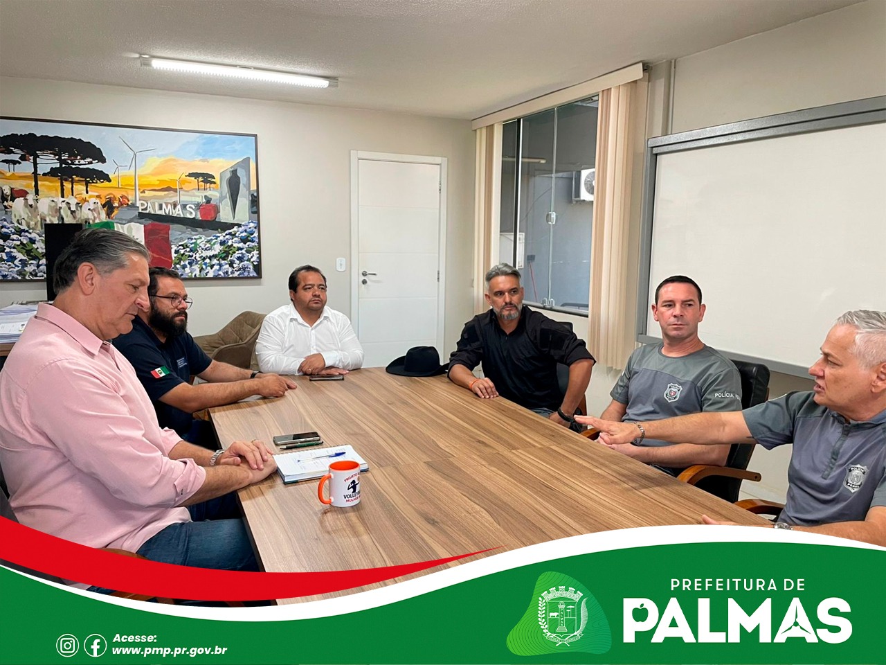 Prefeitura de Palmas firma parceria com a Polícia Penal para utilização de m�