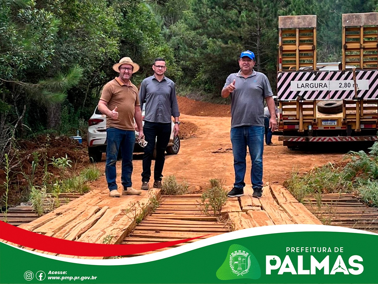 Parceria entre Palmas e General Carneiro garante início da reforma da ponte da 