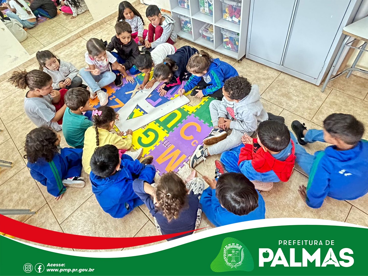 CMEI Tia Dalva fortalece estímulo à alfabetização com turmas do Infantil 4 A e B