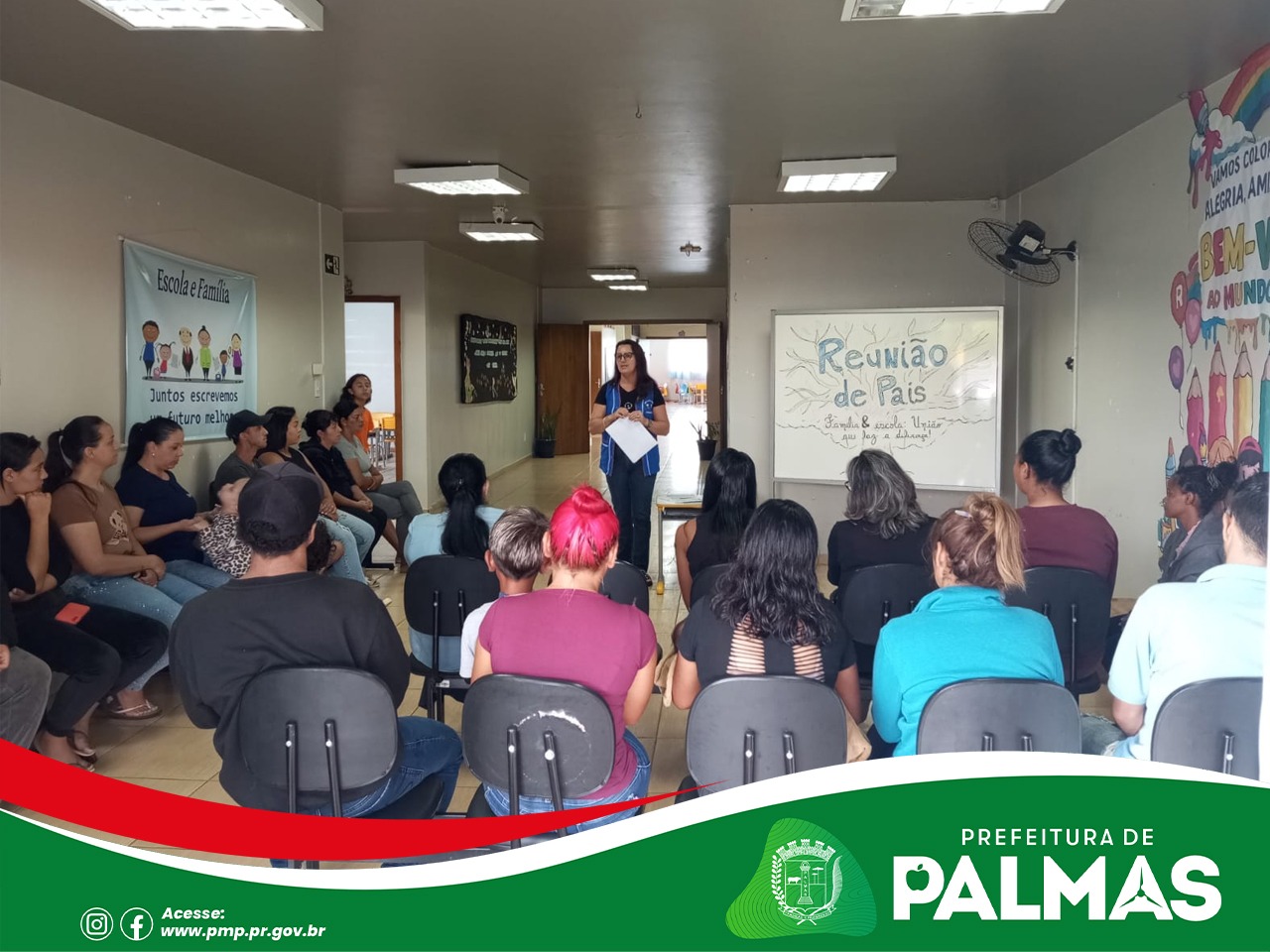 CMEI Vovó Maria realiza 1ª Reunião de Pais e reforça parceria entre família e escola para 2026