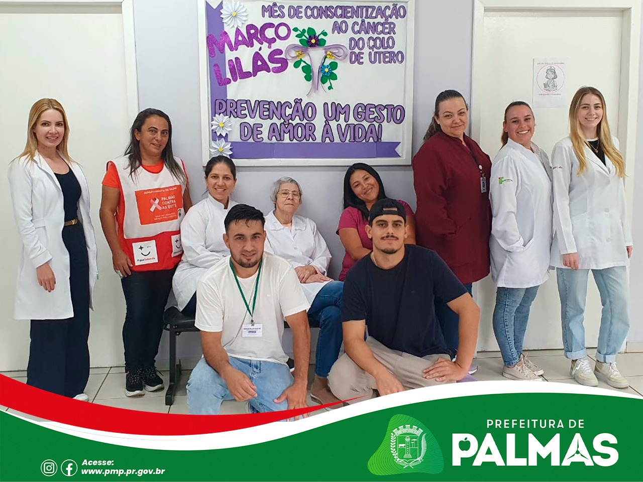 UBS Dissenha realiza ações do Março Lilás e reforça prevenção ao câncer de colo do útero 