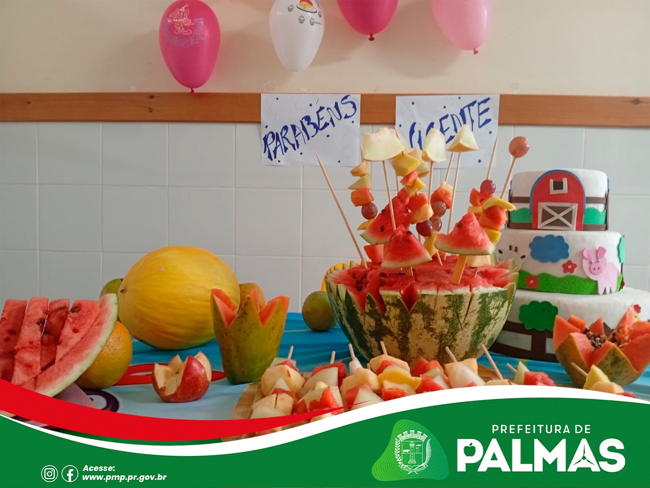 CMEI São Francisco inova com “Banquete das Frutas” e realiza homenagem especial às mulheres