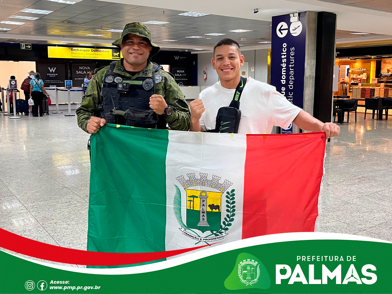 Lutador palmense leva o nome de Palmas para o mundo em disputa de cinturão na Coreia do Sul