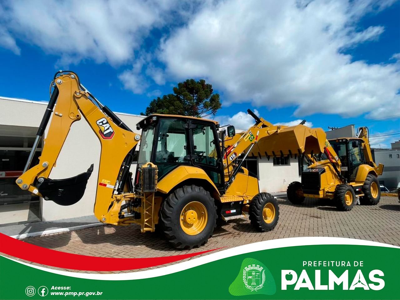 Em parceria com o Governo do Estado, chegam os primeiros maquinários do Programa Estradas da Integração