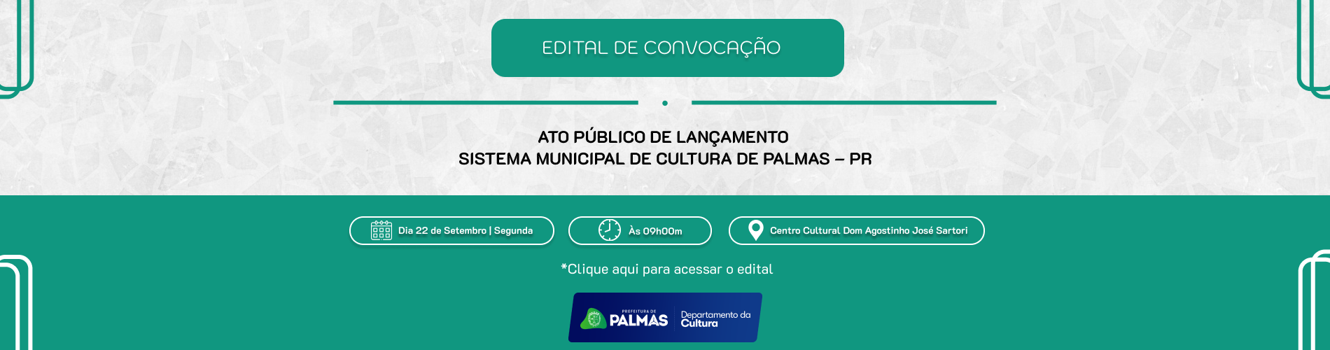 Sistema Municipal De Cultura De Palmas