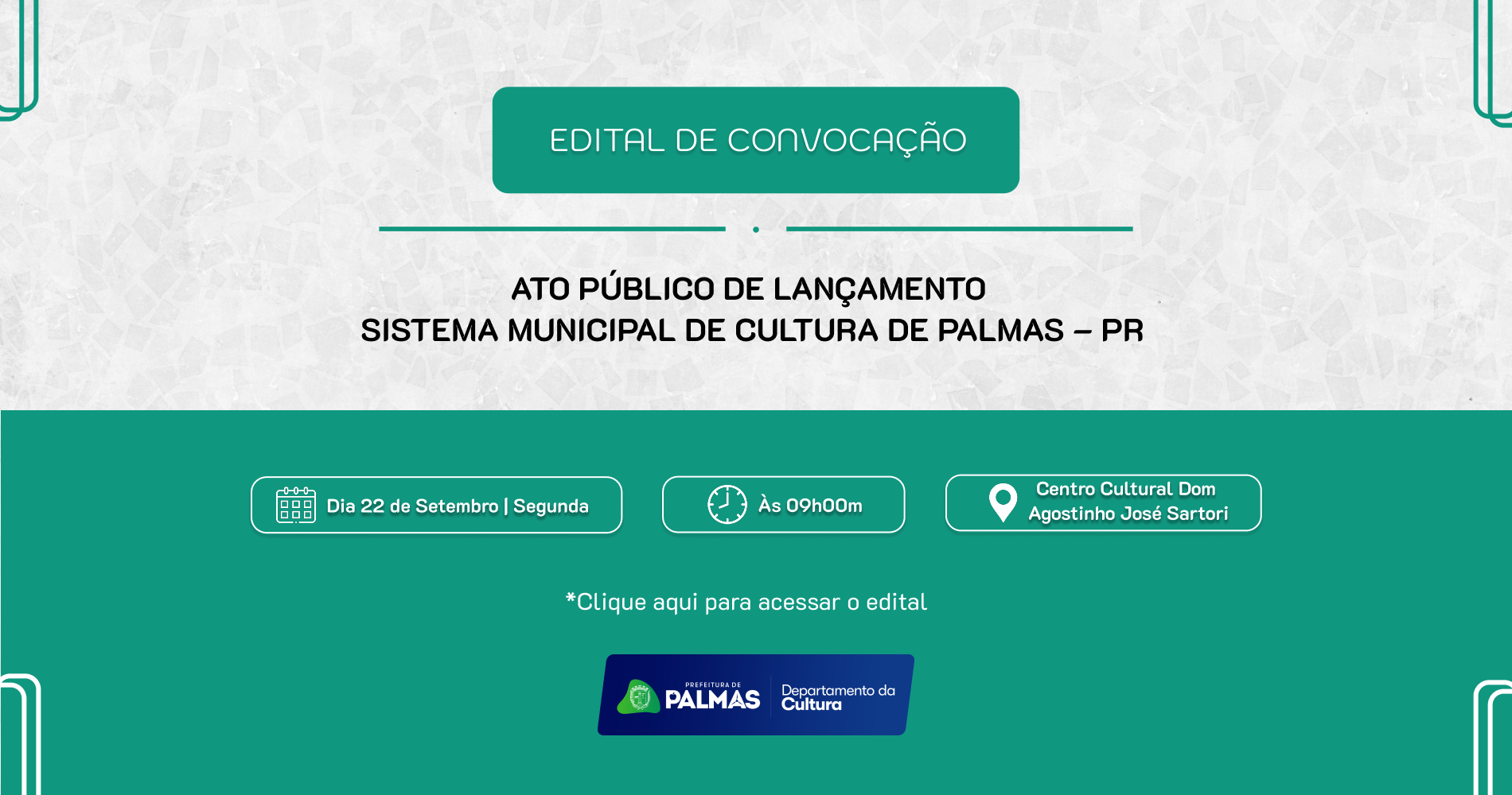Sistema Municipal De Cultura De Palmas