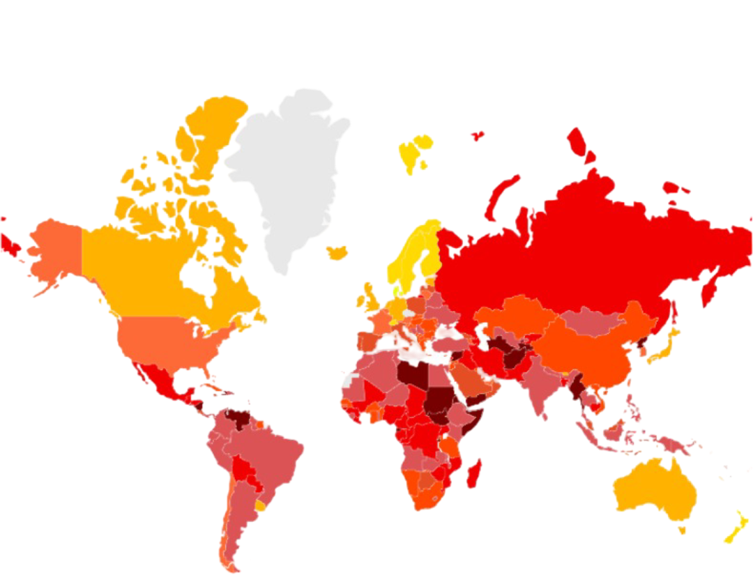 Mapa de Percepção da Corrupção