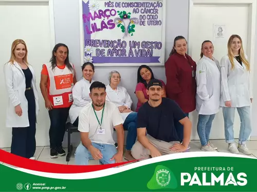 UBS Dissenha realiza ações do Março Lilás e reforça prevenção ao câncer de colo do útero 