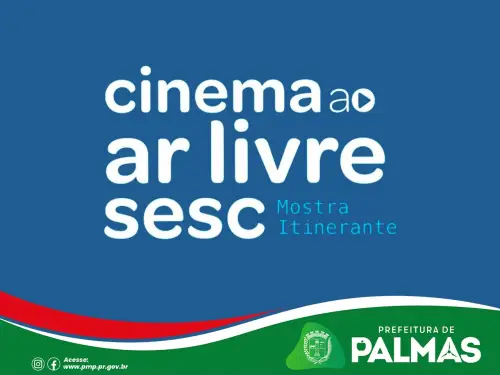 Cinema ao Ar Livre leva diversão gratuita para as famílias palmenses nesta sexta-feira