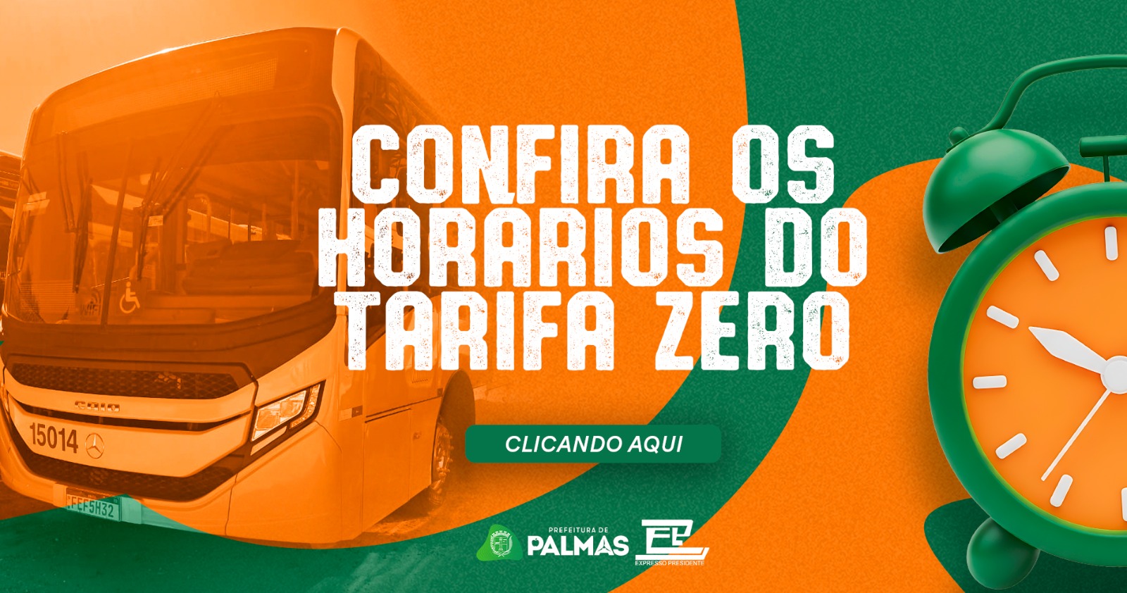 Tarifa Zero Novos Horários